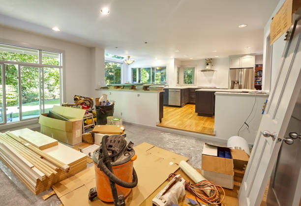 Professional Kitchen Island Installation technician working in Springtown, PA
